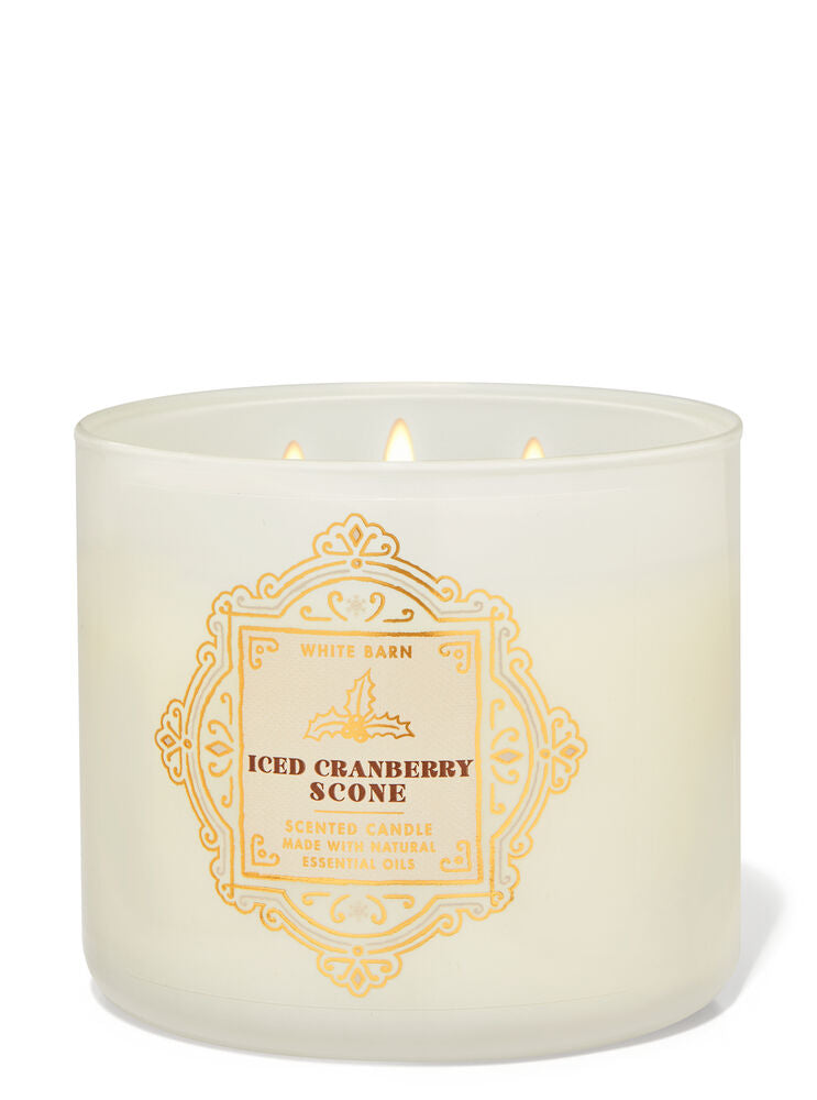 ICED CRANBERRY SCONE CANDLE