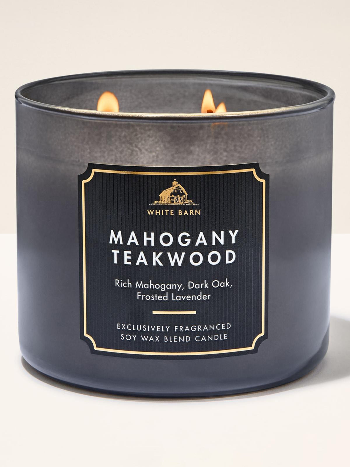 MAHOGANY TEAKWOOD CANDLE