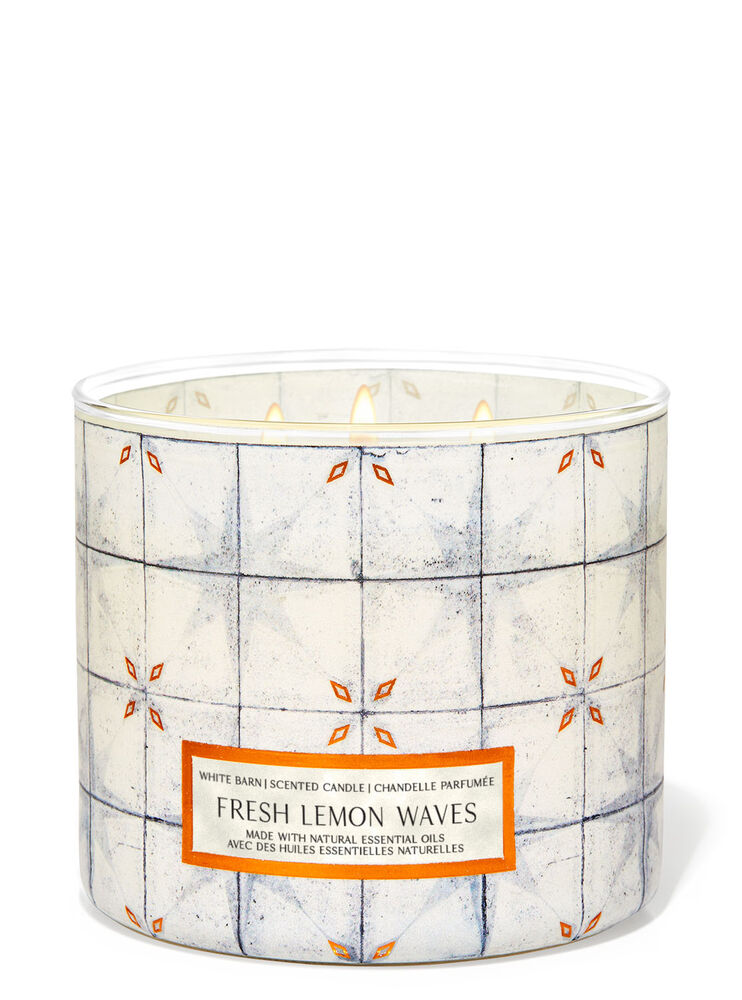 FRESH LEMON WAVES CANDLE