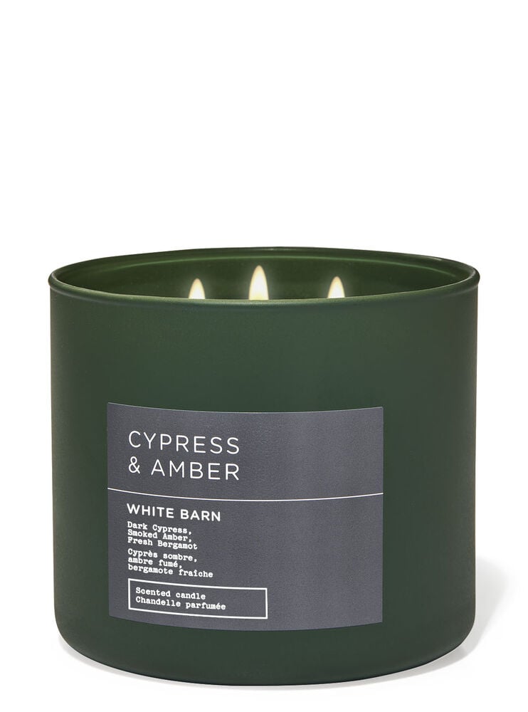 CYPRESS & AMBER CANDLE