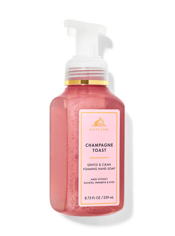 champagne toast hand soap