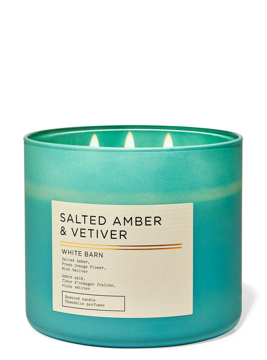 SALTED AMBER & VETIVER CANDLE