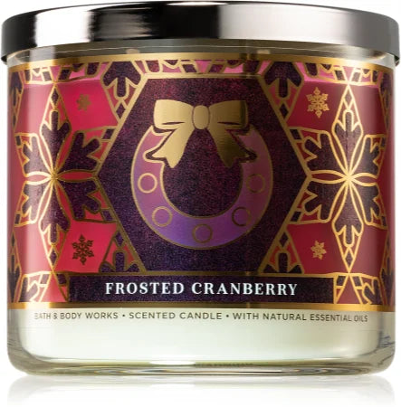 FROSTED CRANBERRY CANDLE