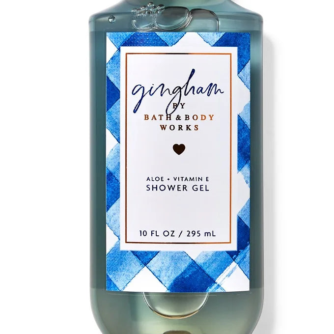 GINGHAM SHOWER GEL