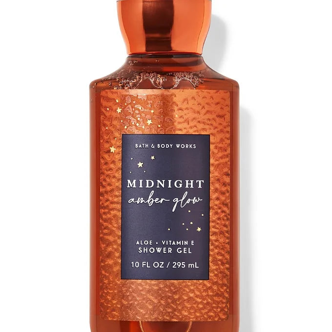 MIDNIGHT AMBER GLOW SHOWER GEL