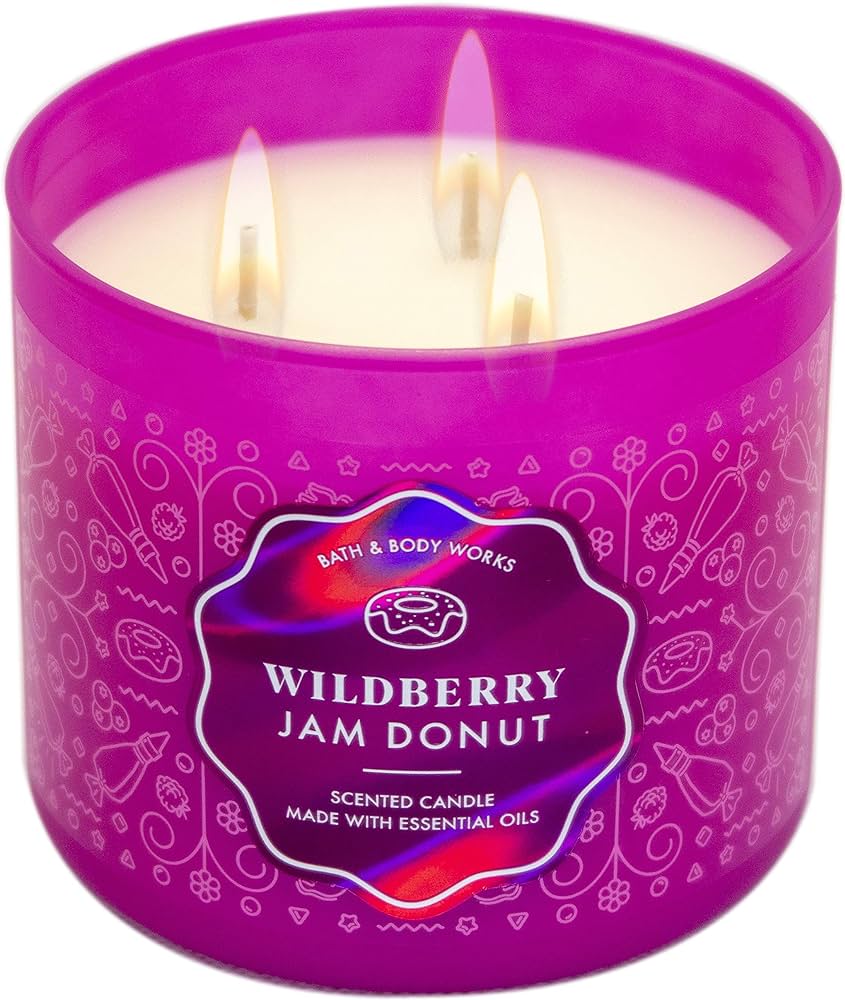 WILDBERRY JAM DONUT CANDLE