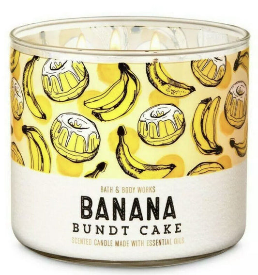 BANANA BUNDT CAKE CANDLE