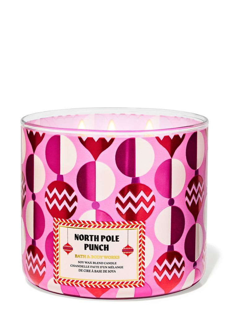 NORTH POLE PUNCH CANDLE