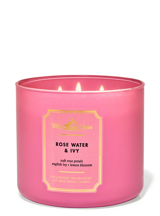 ROSE WATER & IVY CANDLE