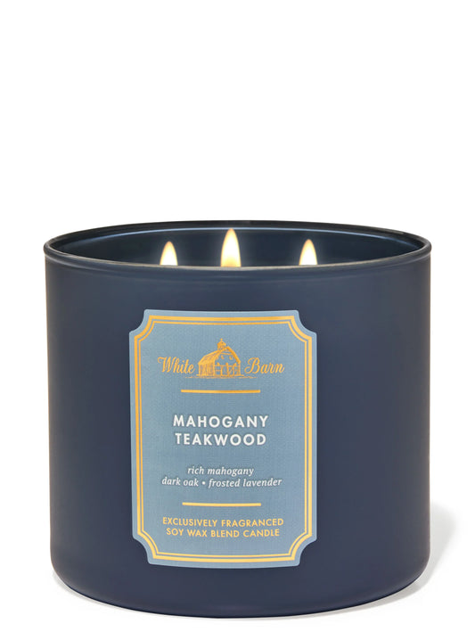MAHOGANY TEAKWOOD CANDLE