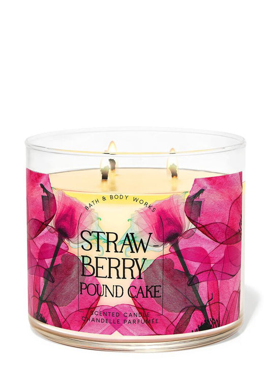 STRAWBERRY POUND CAKE CANDLE