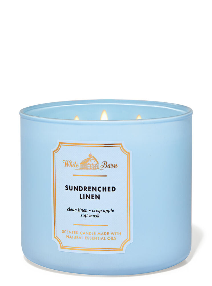 SUNDRENCHED LINEN CANDLE