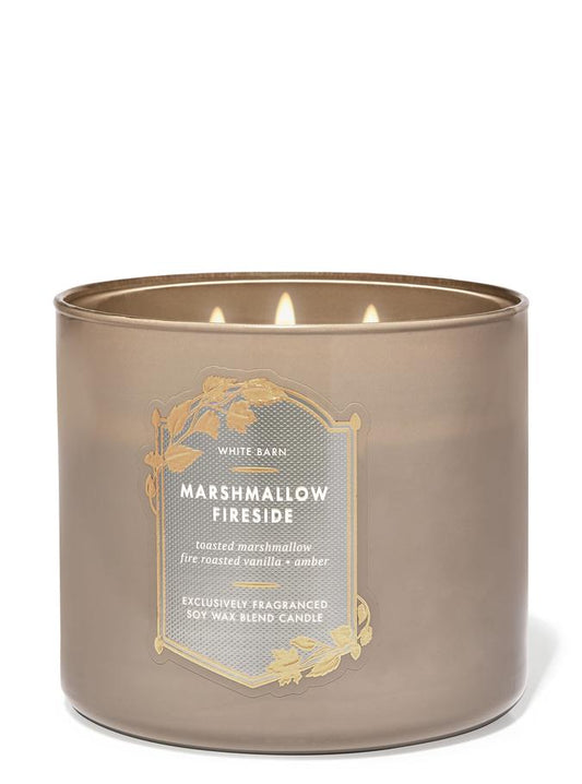 MARSHMALLOW FIRESIDE CANDLE