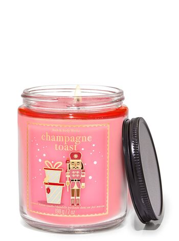 Champagne Toast Single Wick Candle