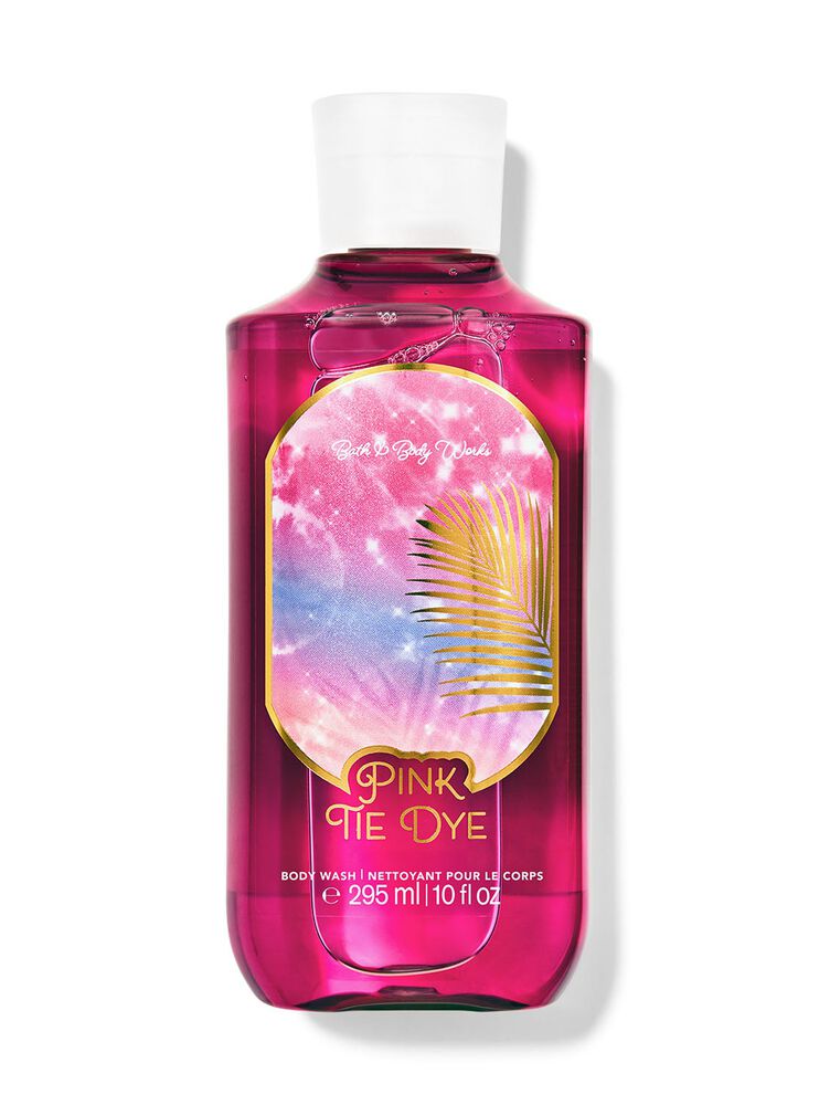 PINK TIE DYE SHOWER GEL