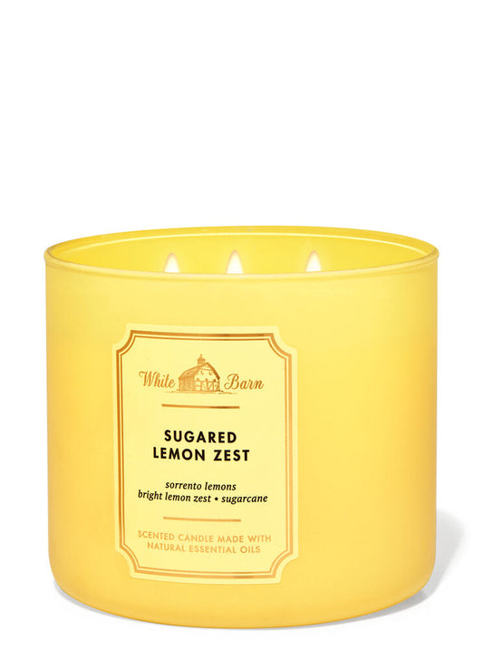 SUGARED LEMON ZEST CANDLE