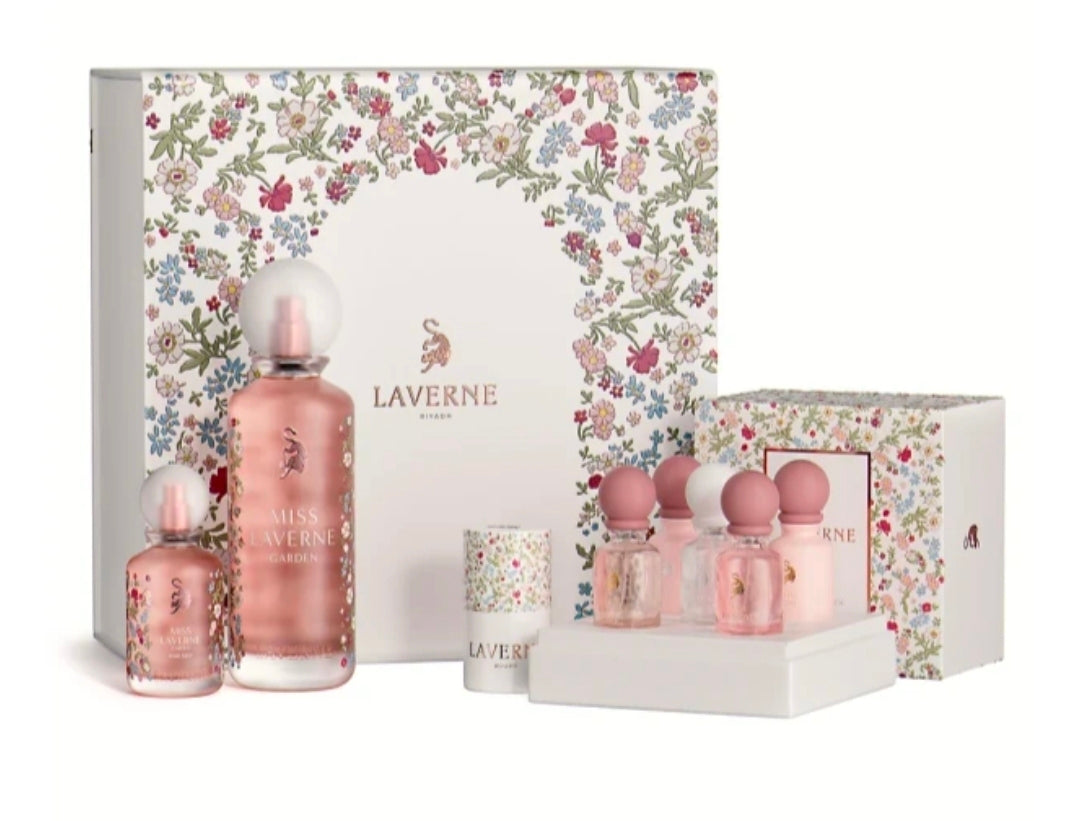 Miss Laverne Garden Collection Gift Set 200ml + Hair Mist 50ml + Miniatures 5 x 10ml